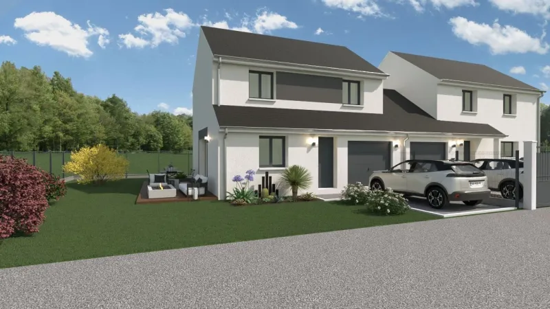 Maison neuve à Sauchay