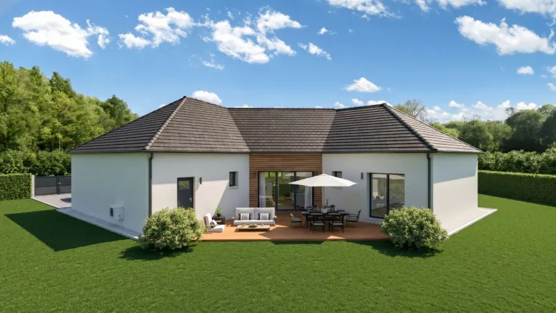 Maison neuve à Saint-Fuscien