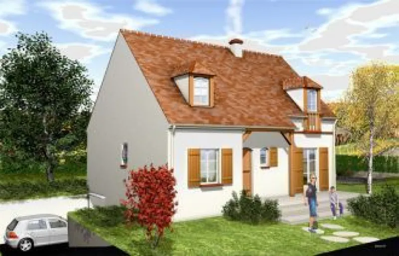 R+C, modèle de maison Pavillons d'Île-de-France