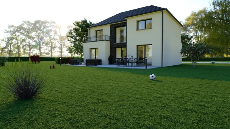 Maison neuve à Breuil-le-Vert