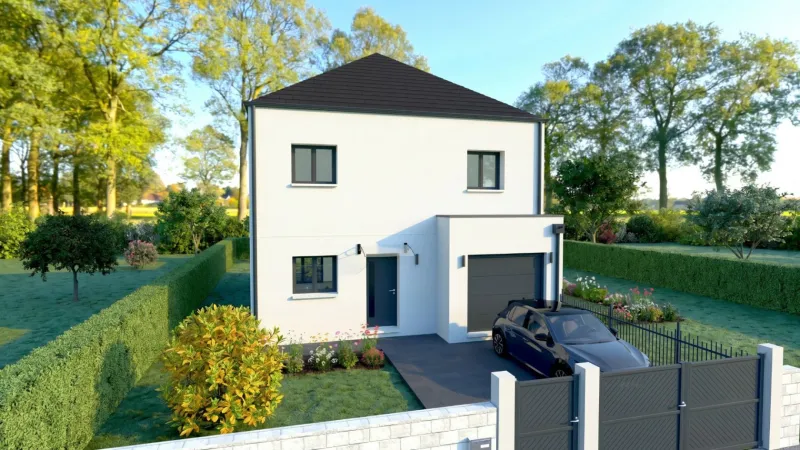 Maison neuve à Talmas