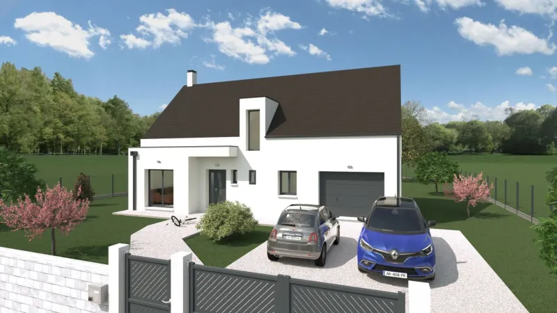 Maison neuve à Villers-Bocage