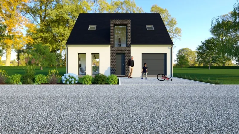 Maison neuve à Catenoy