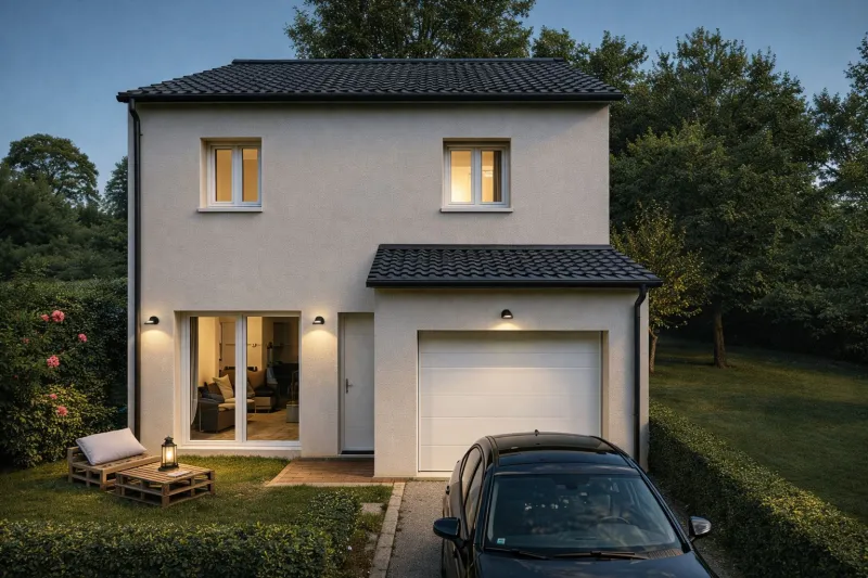 Maison neuve à Naucelles