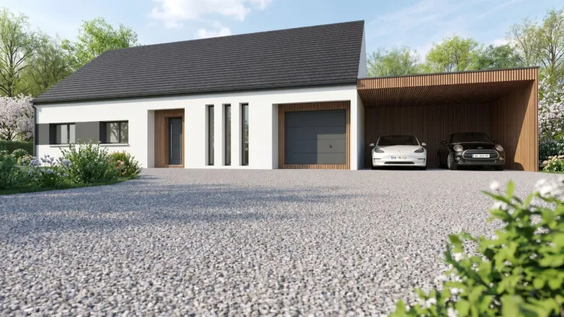 Maison neuve à La Ferté-Saint-Aubin