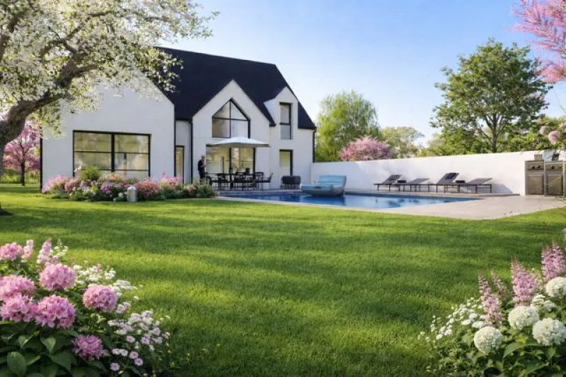 Maison neuve à Combreux