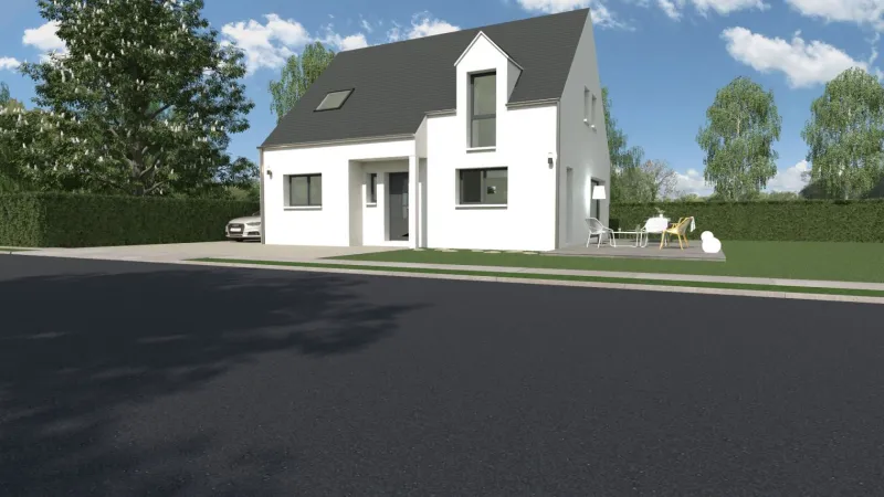 Maison neuve à Fay-aux-Loges