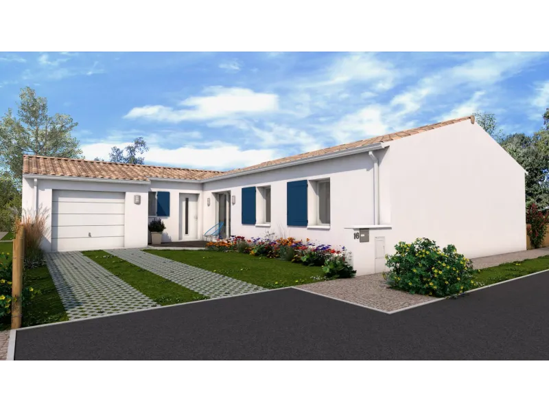 Maison neuve à Aiffres