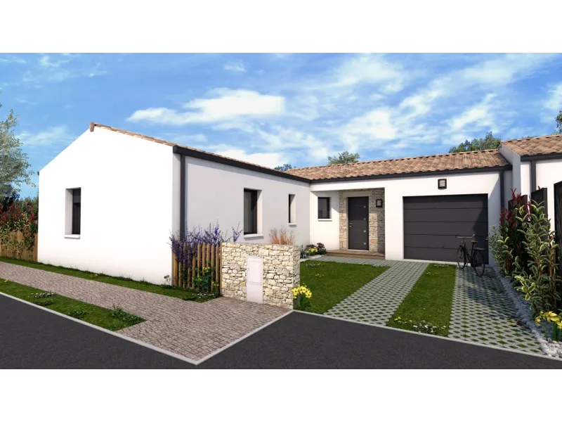 Maison neuve à Angliers