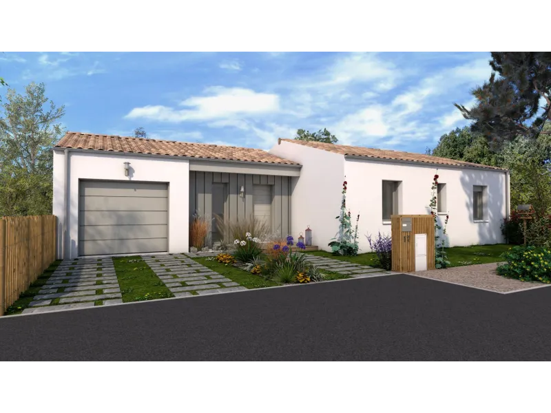 Maison neuve à Chaniers