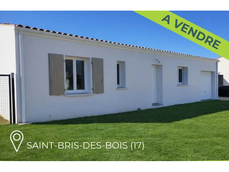 Maison neuve à Saint-Bris-des-Bois