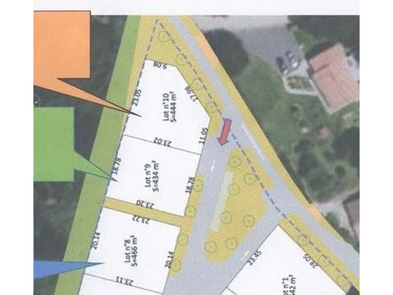Terrain à bâtir à Corme-Royal