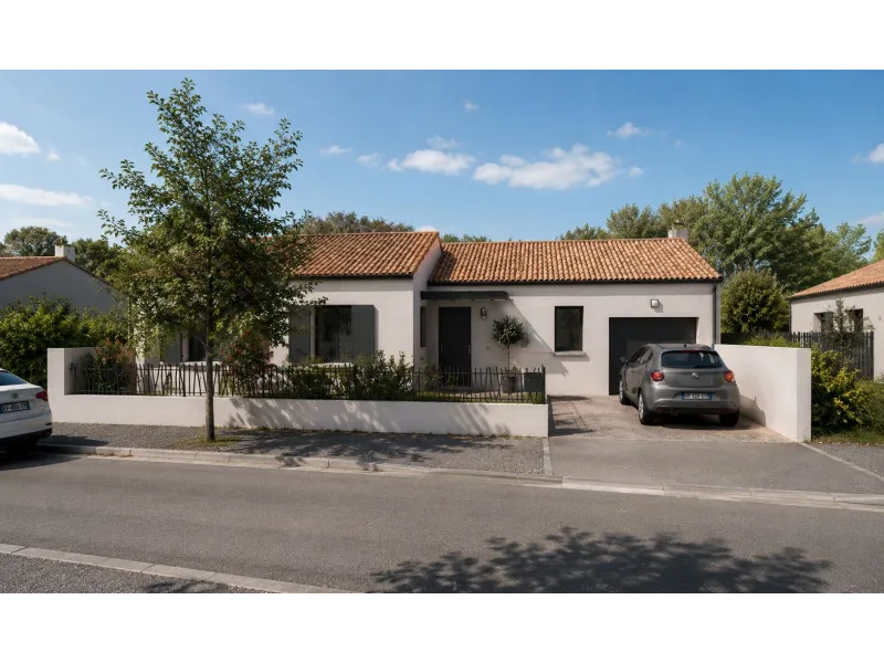 Maison neuve à Angliers