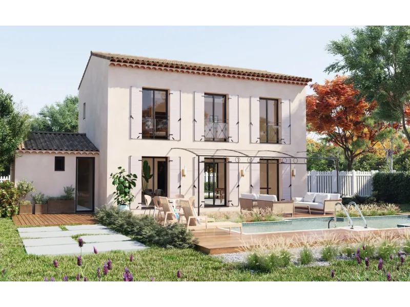 Maison neuve à La Bastidonne