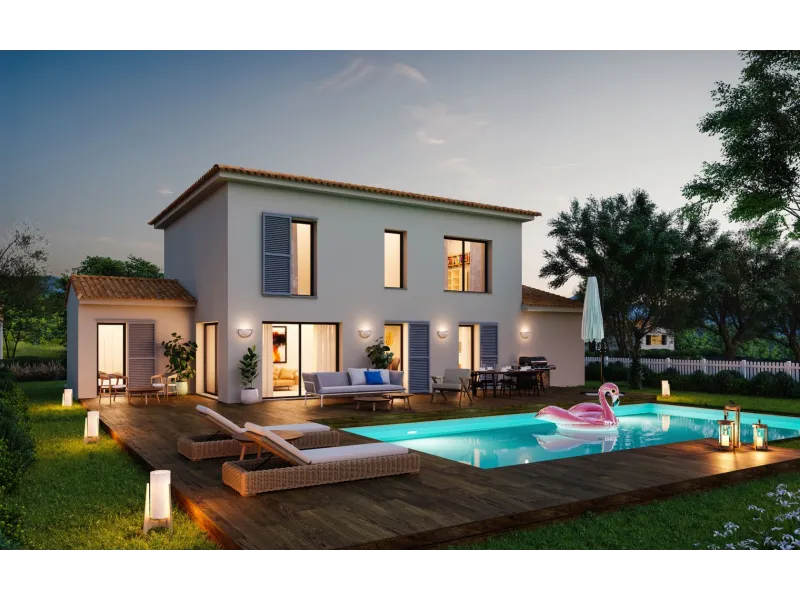 Maison neuve à Saint-Cyr-sur-Mer
