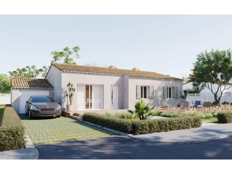 Maison neuve à Charleval