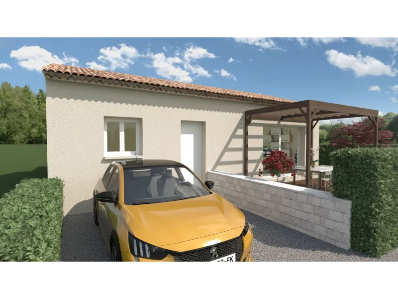 Maison neuve à Thoard