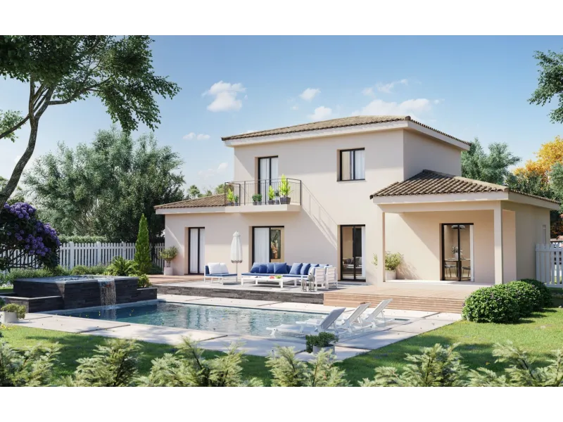 Maison neuve à Lazer