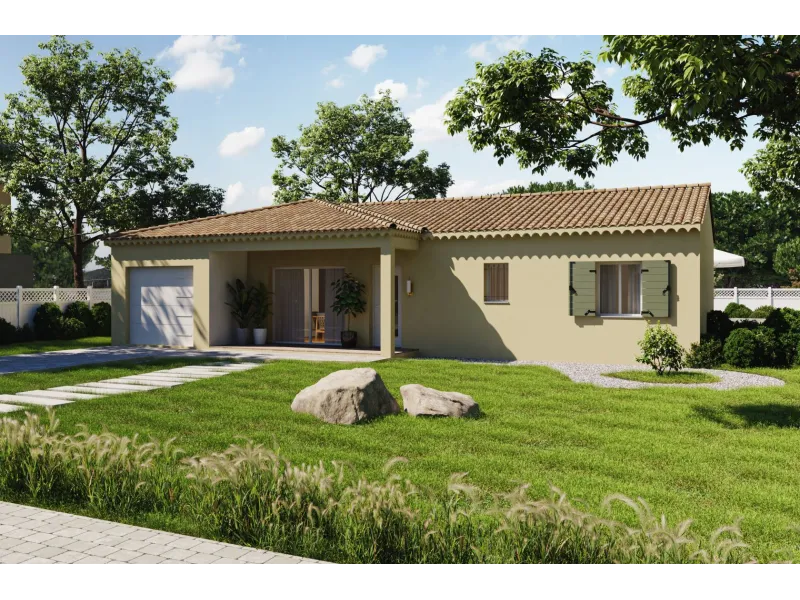 Maison neuve à Lazer