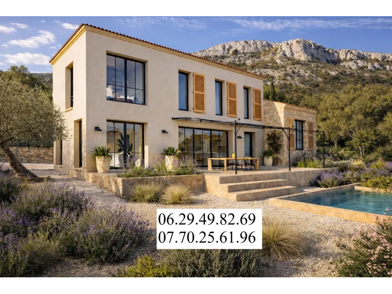 Maison neuve à Gémenos