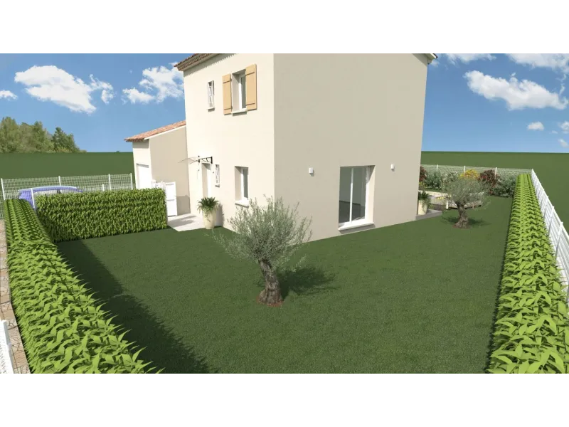 Maison neuve à Peyrolles-en-Provence