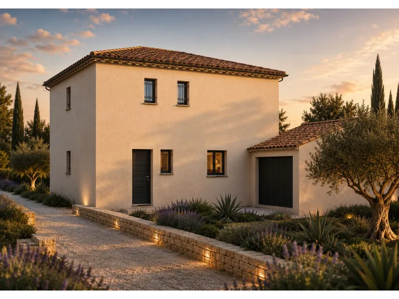 Maison neuve à Éguilles