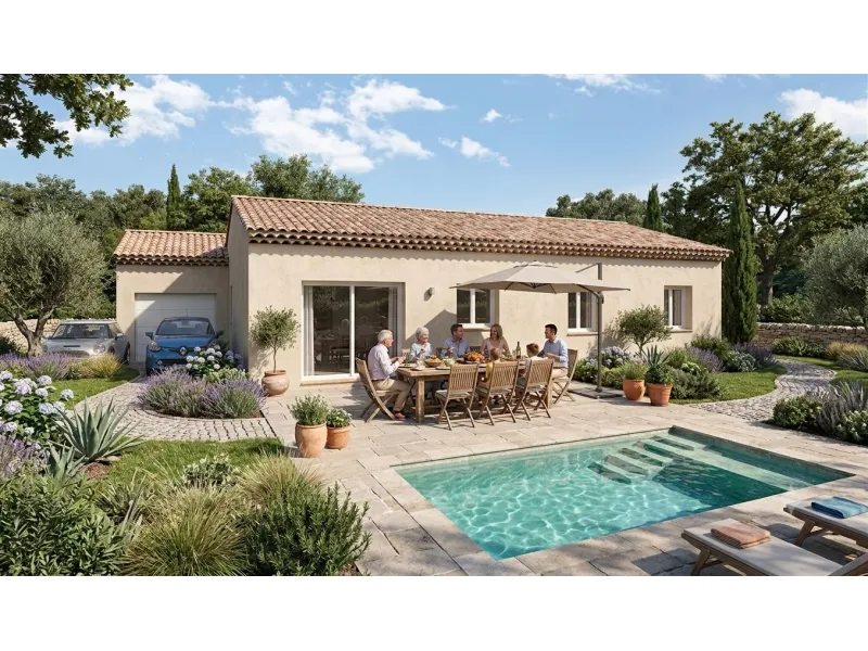 Maison neuve à Saint-Antonin-du-Var