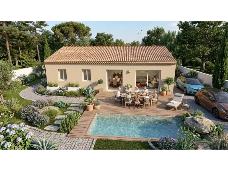 Maison neuve à Aups