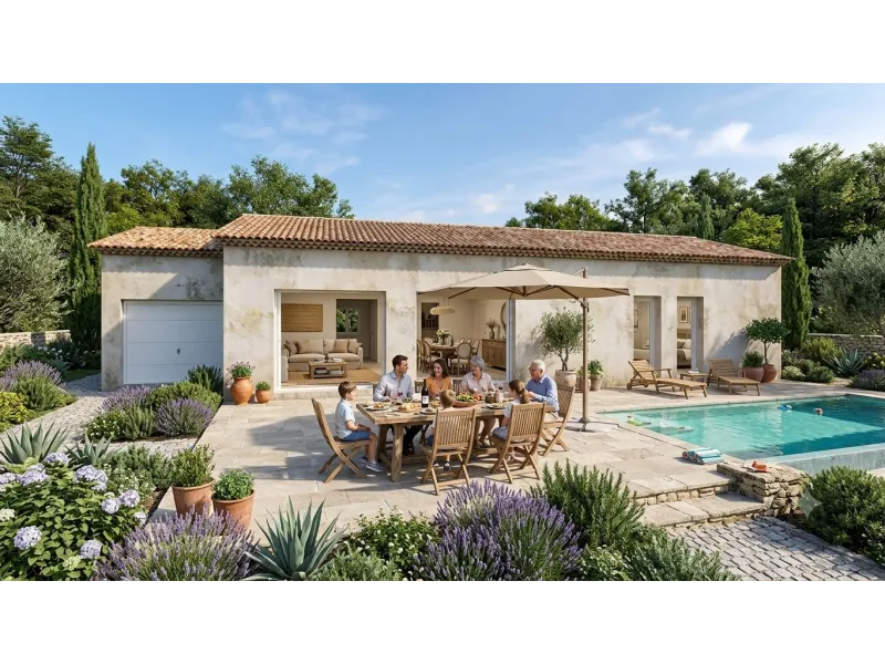 Maison neuve à Garéoult