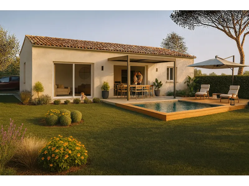 Maison neuve à Manosque