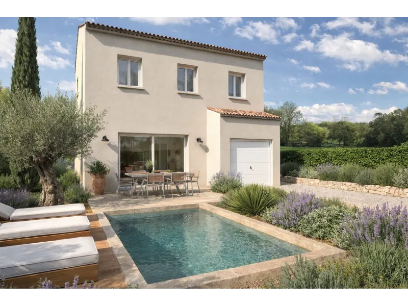 Maison neuve à Saint-Savournin