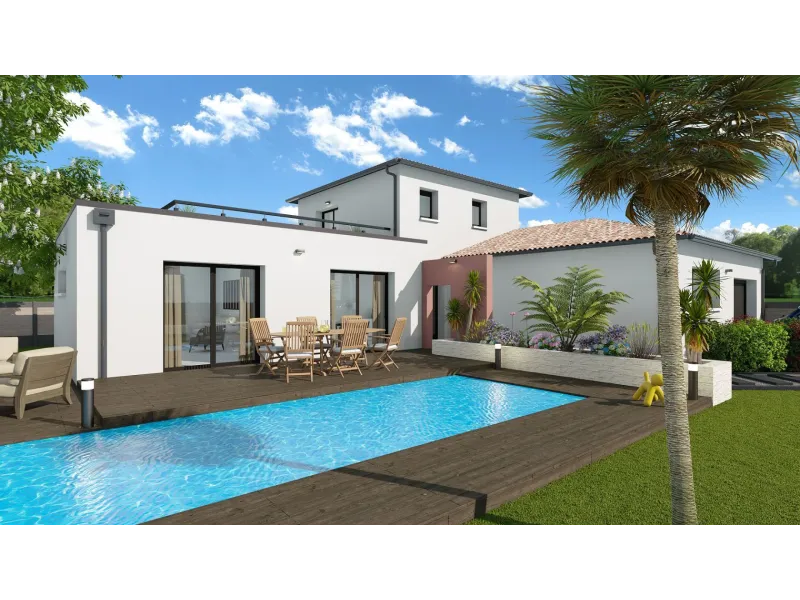 Maison neuve à Vigoulet-Auzil