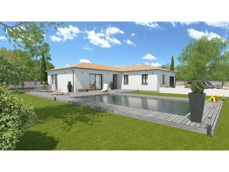 Roseraie 112-4ch112, modèle de maison Villas et Maisons de France