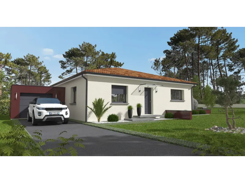 Maison neuve à Labastide-du-Temple