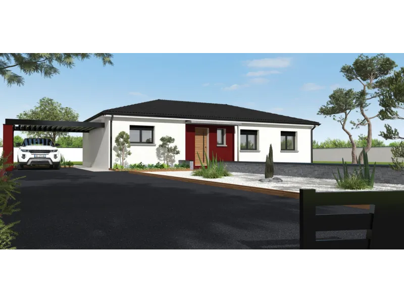 Maison neuve à Savignac