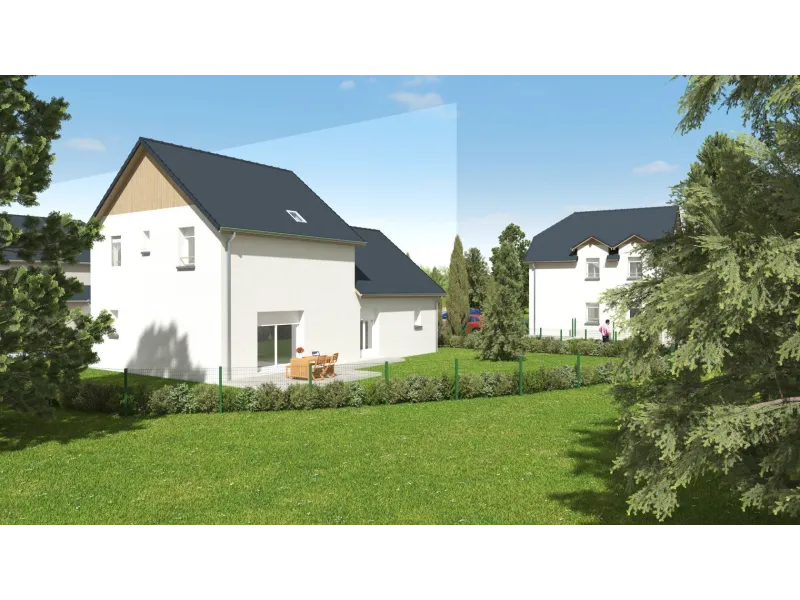 Maison neuve à Saint-Mamet