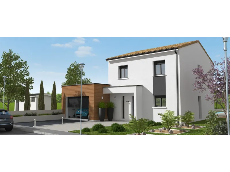 Maison neuve à Grazac
