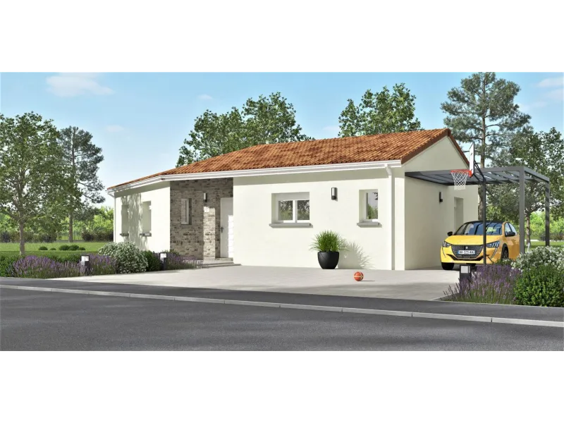 Maison neuve à Saint-Étienne-de-Tulmont