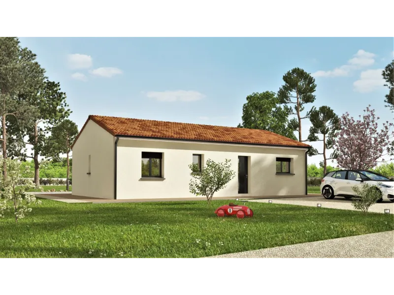 Maison neuve à Galgon