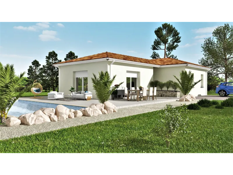 Maison neuve à Fabas