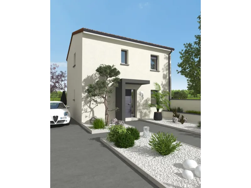 Maison neuve à La Ville-Dieu-du-Temple