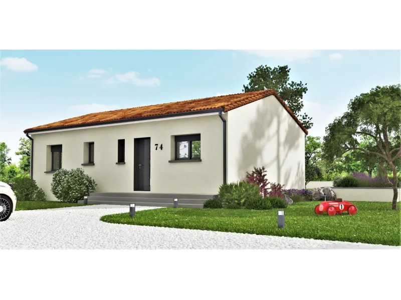 Maison neuve à Saint-Étienne-de-Tulmont