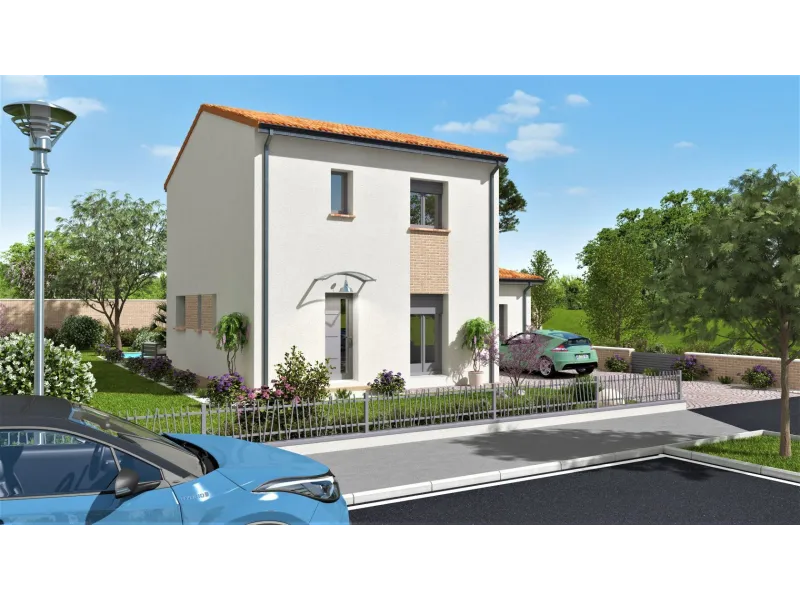 Maison neuve à Bivès