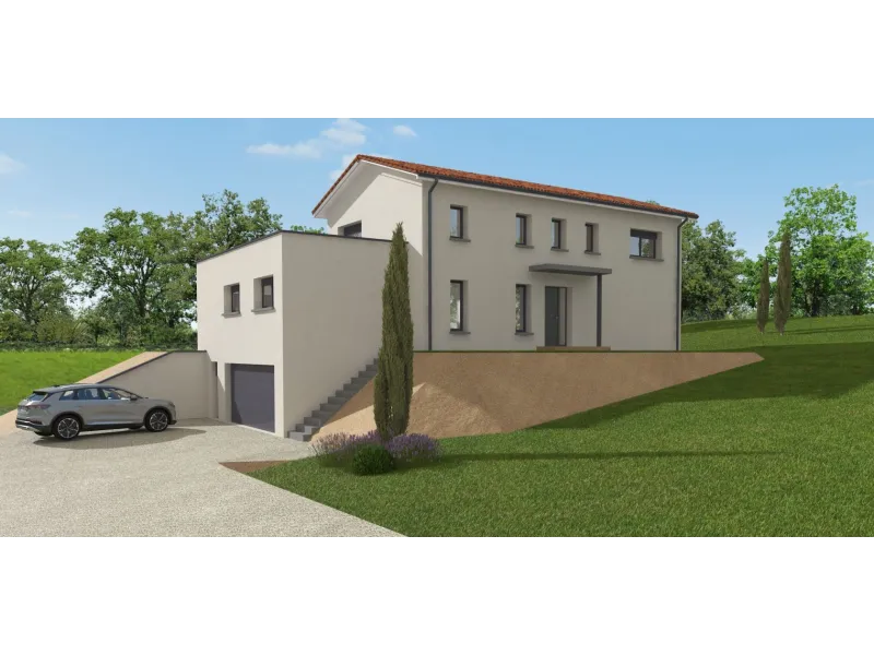 Maison neuve à Noé