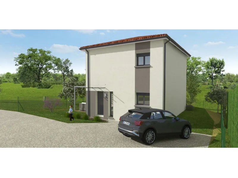 Maison neuve à Beaumont-sur-Lèze