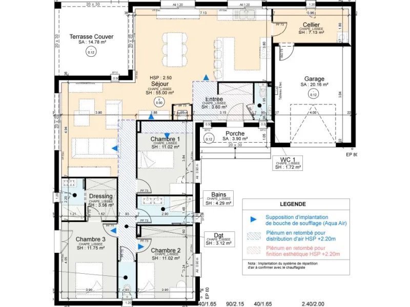 Maison neuve à Pujaudran