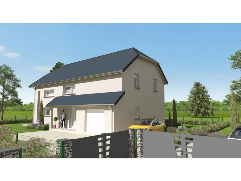 Maison neuve à Saint-Mamet