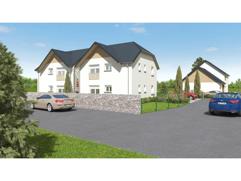 Maison neuve à Saint-Mamet