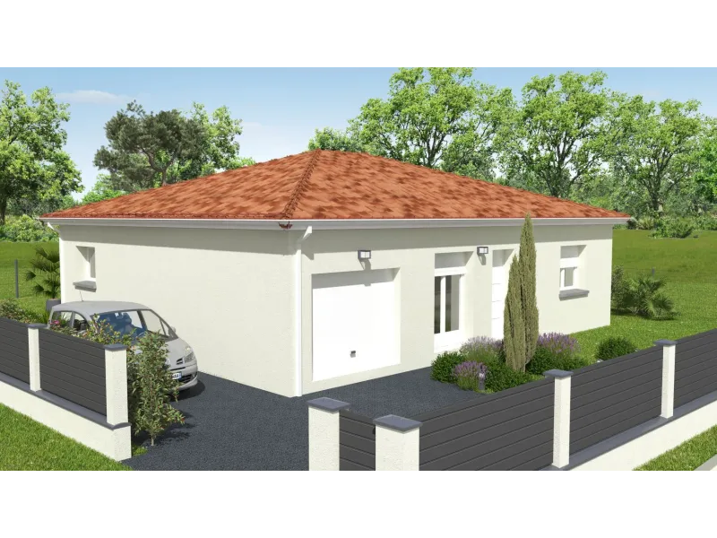 Maison neuve à Rieumes