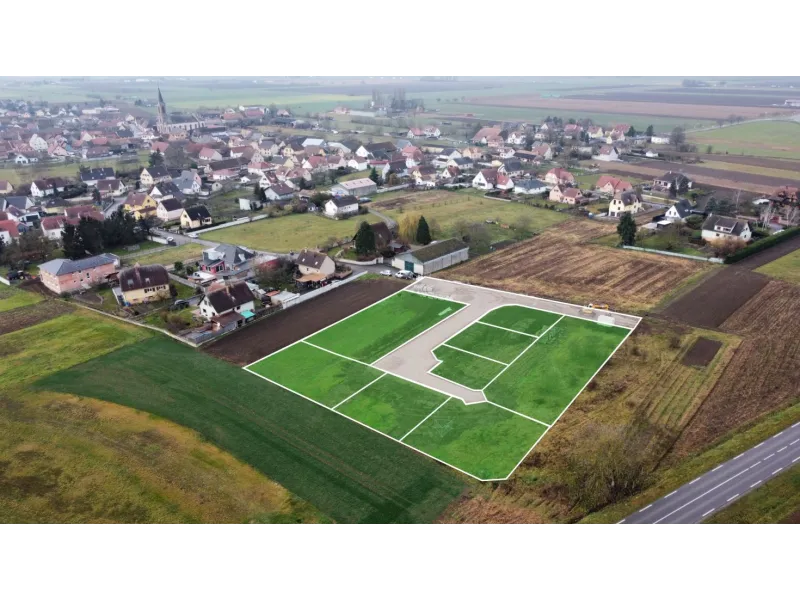 Terrain à bâtir à Niederhergheim